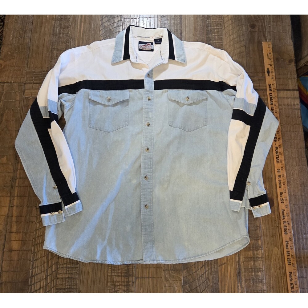 cowboy hardware Western shirt Size XL